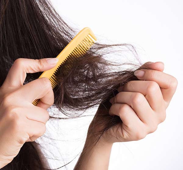Riparare capelli danneggiati